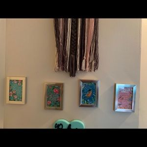 4 piece 4x6 wall art with sayings